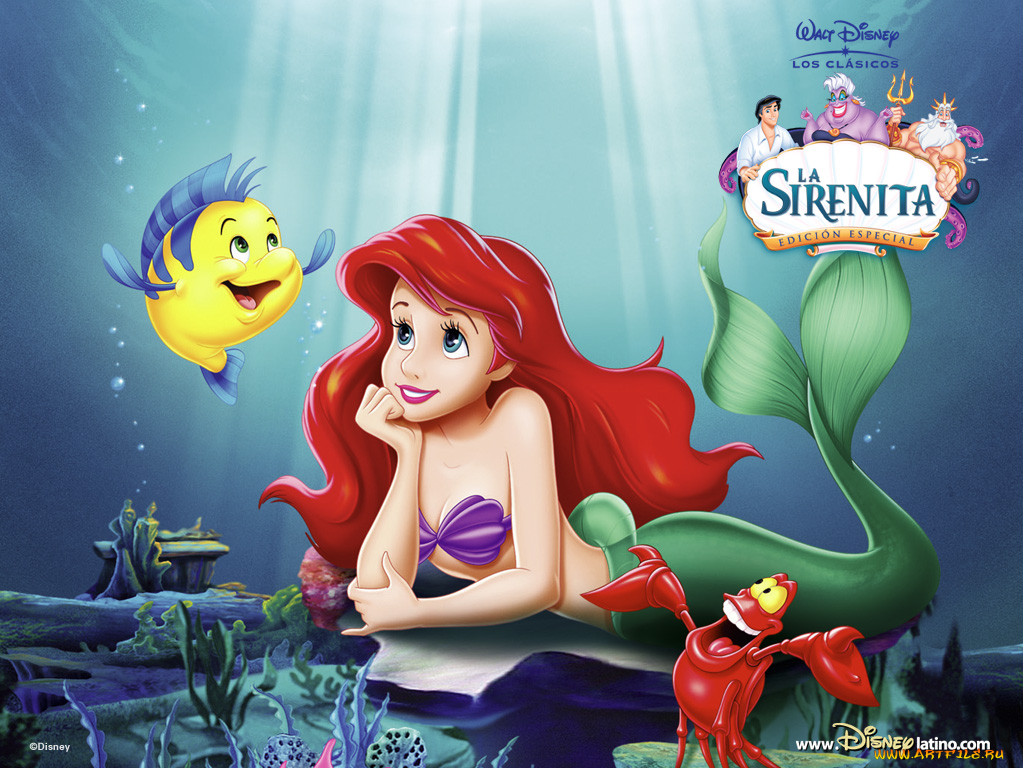 , the, little, mermaid